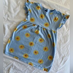 Old Navy Blue Floral Toddler Dress